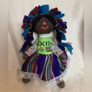 Antique Vintage Handmade ‘Mexico’ rag doll